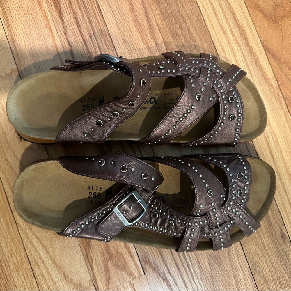 Bronze Betula by Birkenstock sandals